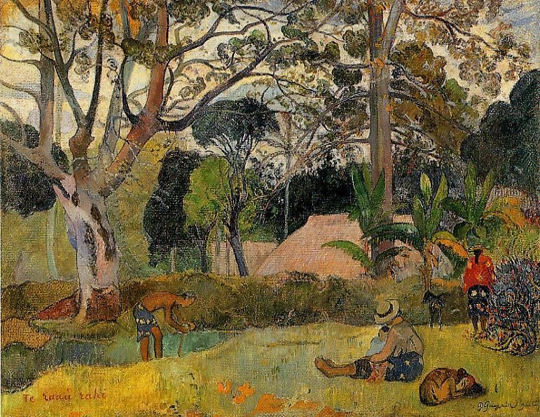 A big tree by Paul Gauguin