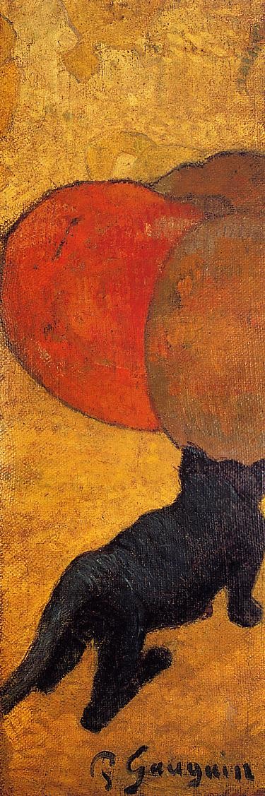 A little cat by Paul Gauguin