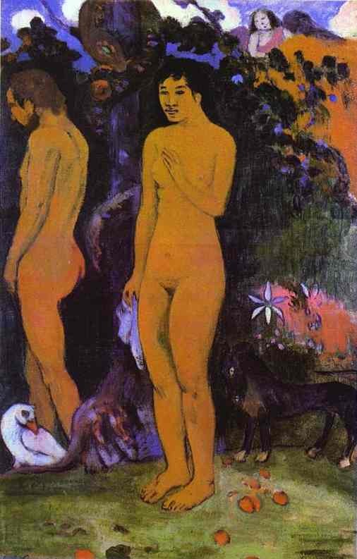 Adam and Eve by Paul Gauguin