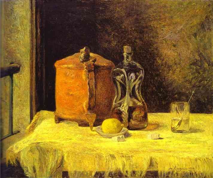 At the Window by Paul Gauguin