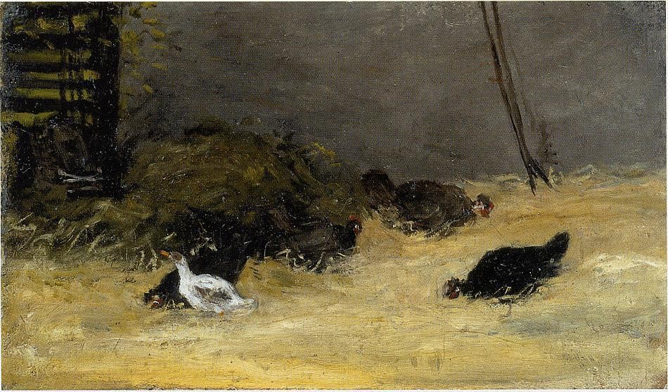 Chicken Coop by Paul Gauguin
