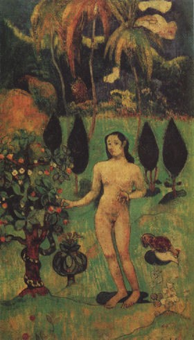 Exotic Eve by Paul Gauguin