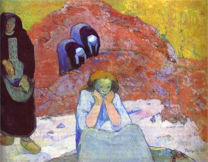 Grape Harvest at Arles by Paul Gauguin