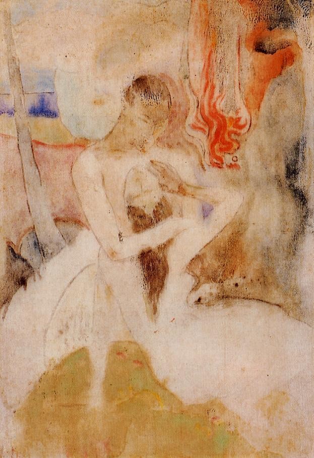 Here we make love by Paul Gauguin