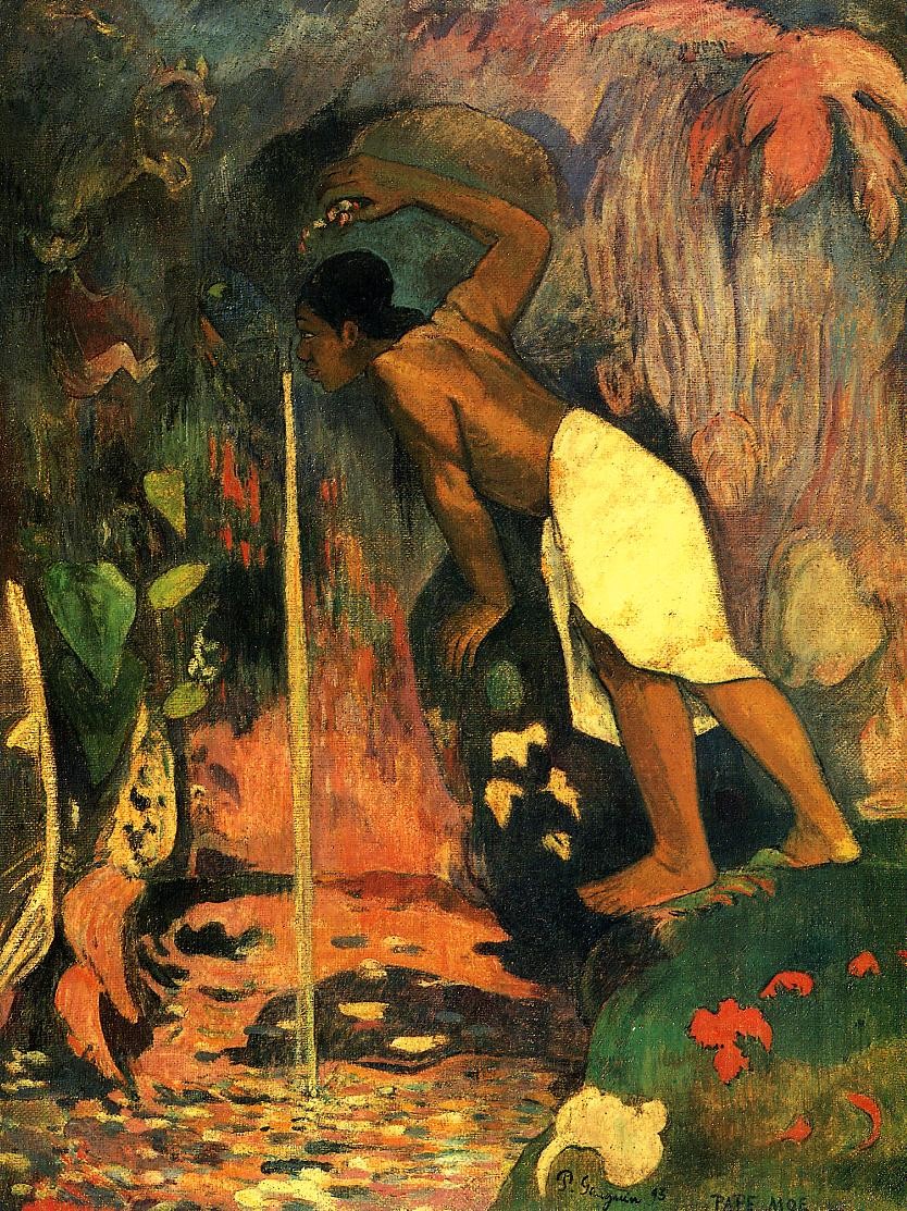 Mysterious Water by Paul Gauguin