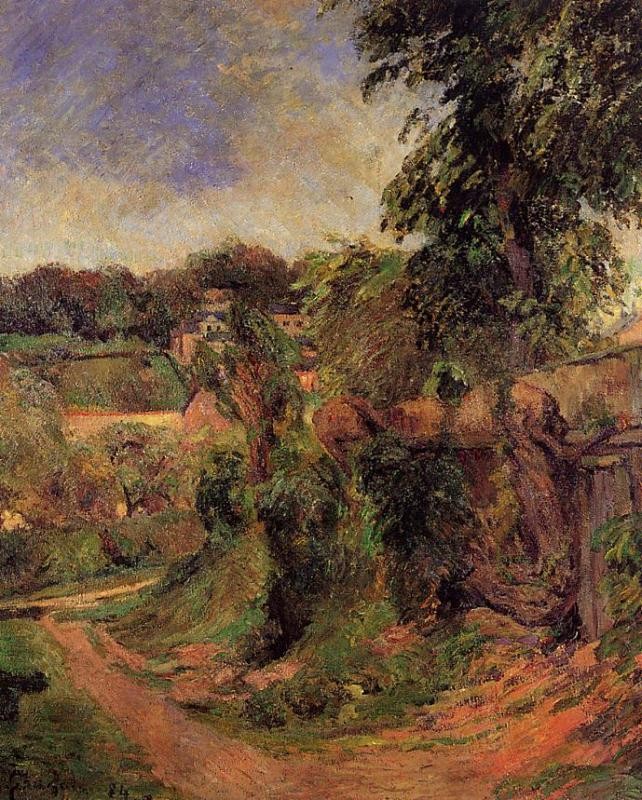 Near Rouen by Paul Gauguin