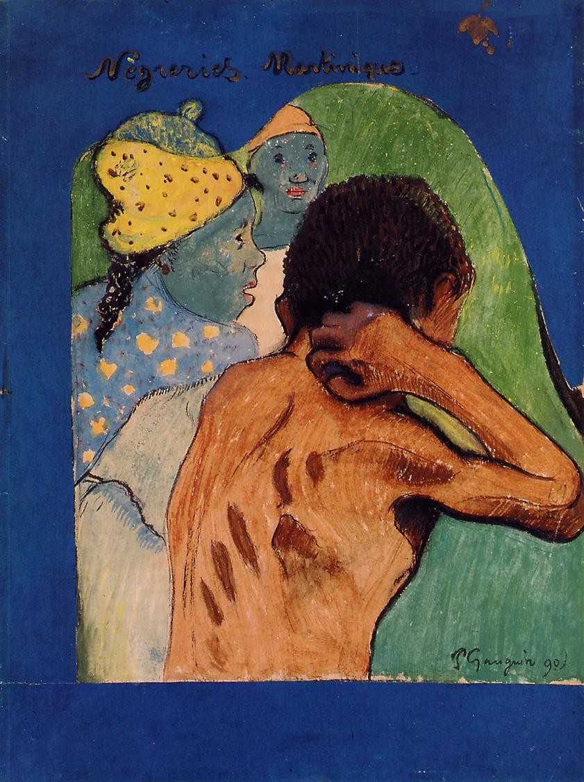 Negreries Martinique by Paul Gauguin