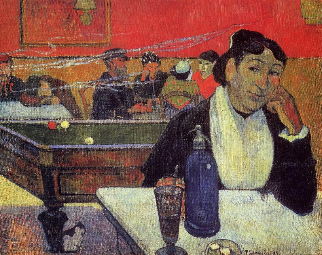 Night café, Arles by Paul Gauguin