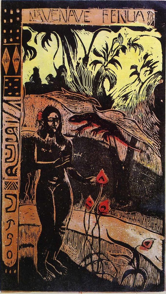 Noa Noa Suite: Delightful Land by Paul Gauguin