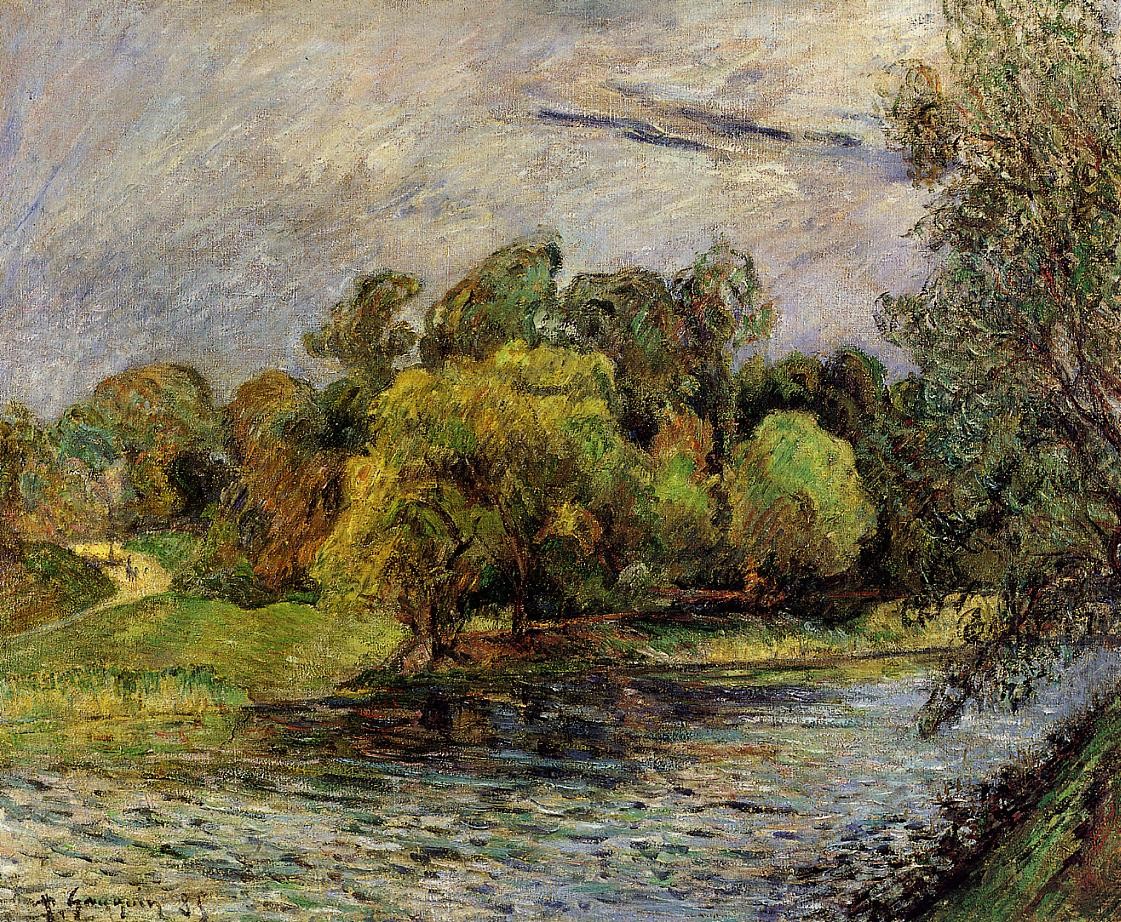 Oestervold Park, Copenhagen by Paul Gauguin