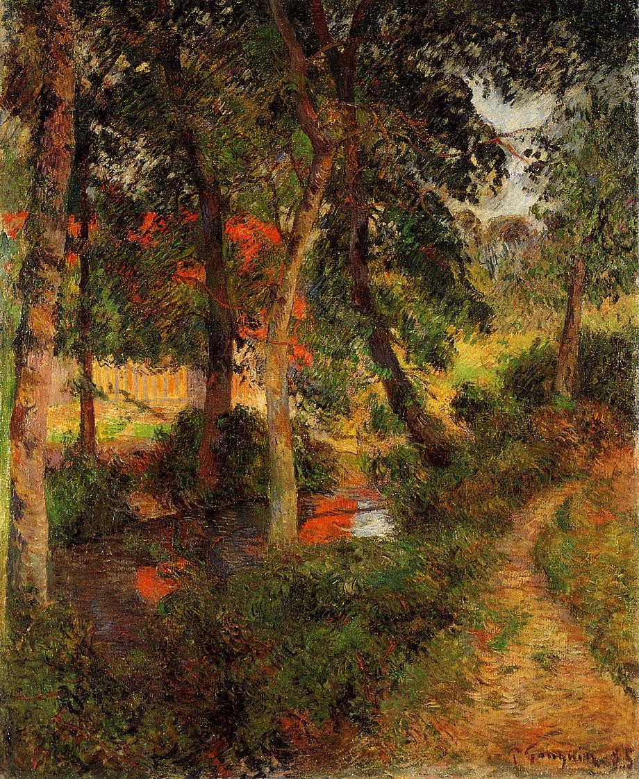 Pere Jean's Path by Paul Gauguin