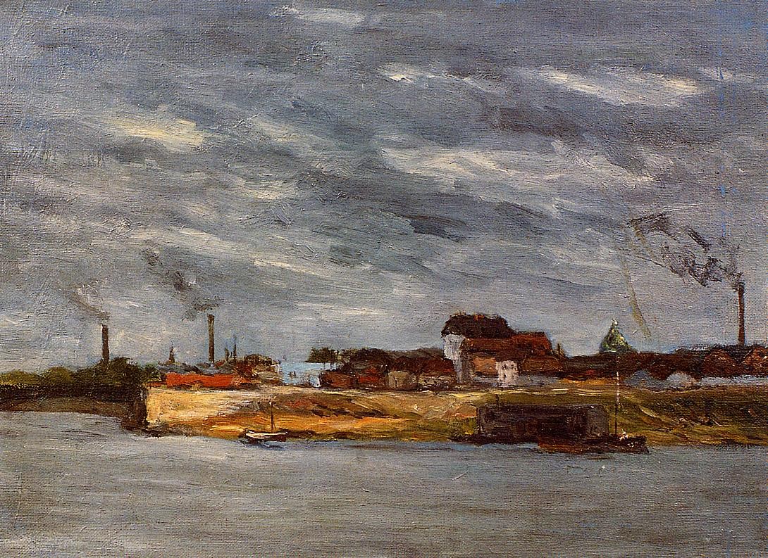 Port de Javel by Paul Gauguin