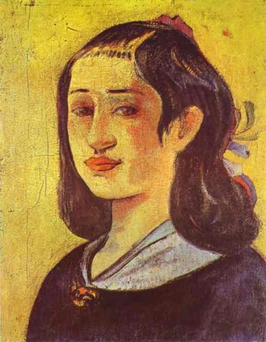 Portrait of a mother by Paul Gauguin