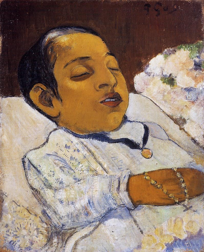 Portrait of Atiti by Paul Gauguin