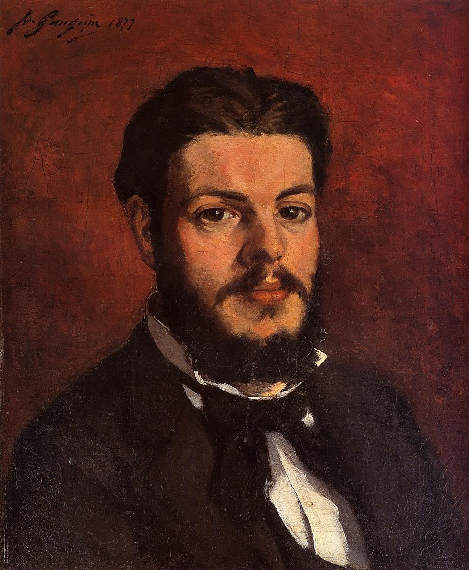 Portrait of Claude Antoine Charles Favre by Paul Gauguin