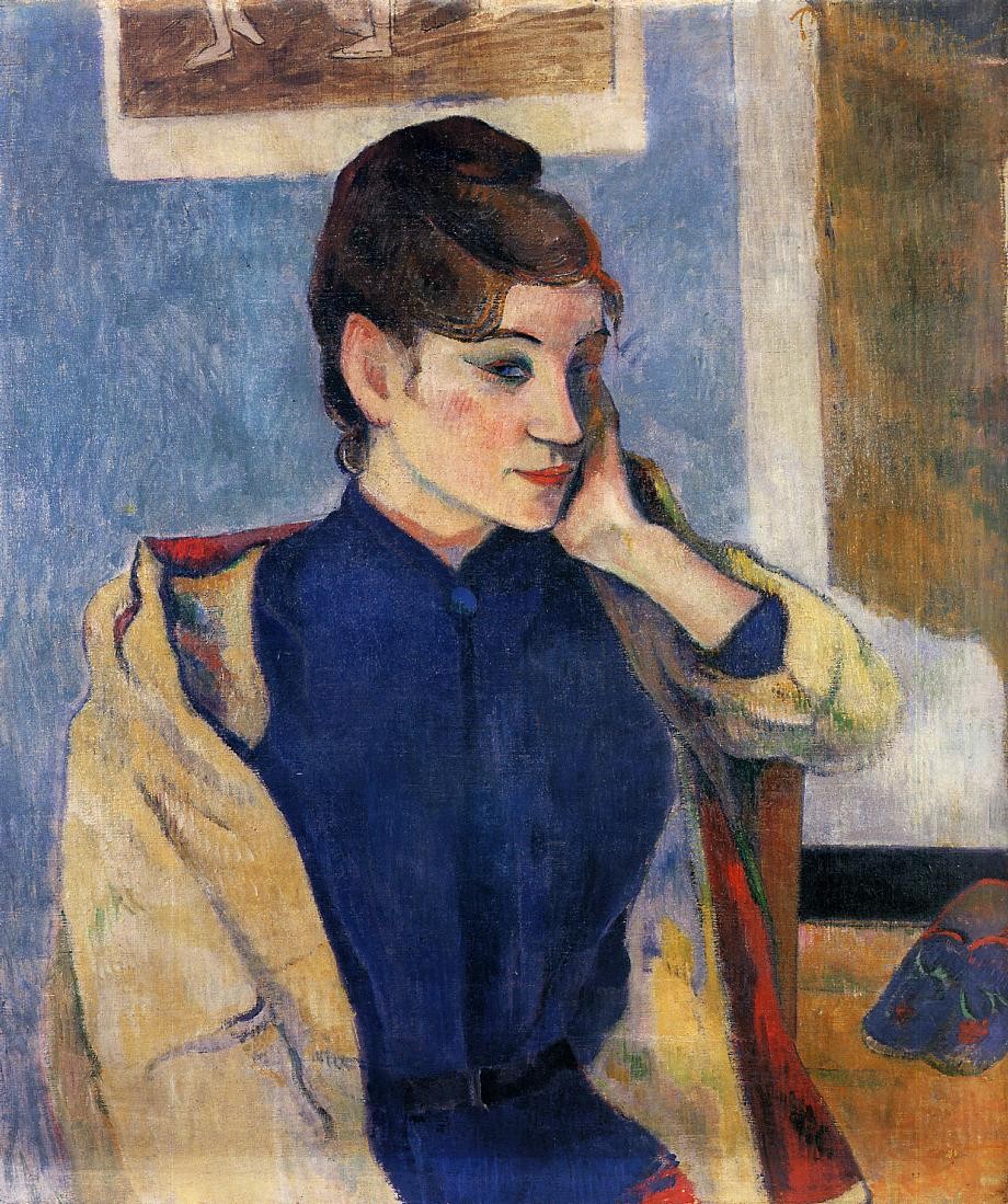 Portrait of Madelaine Bernard by Paul Gauguin