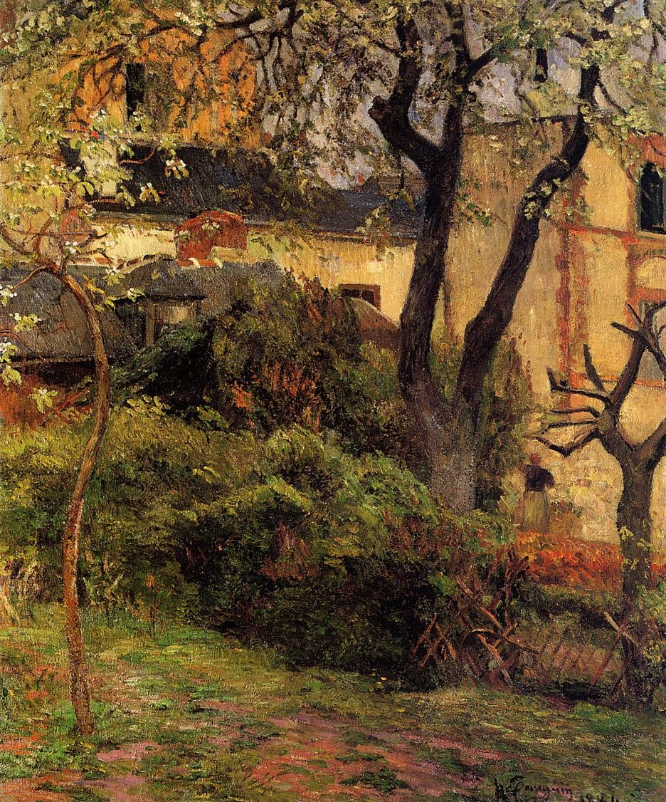 Rouen at spring by Paul Gauguin