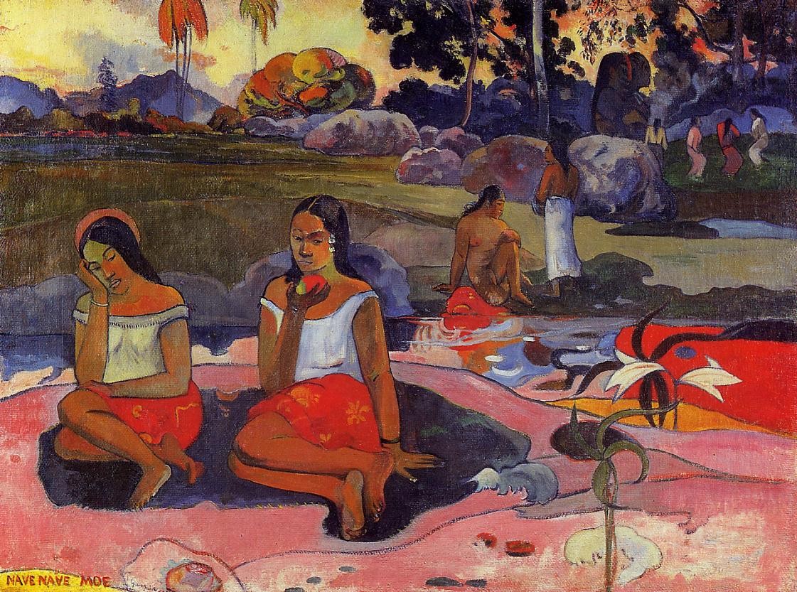 Sacred Spring by Paul Gauguin