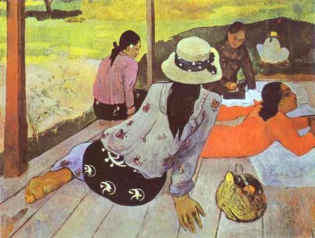 Siesta by Paul Gauguin