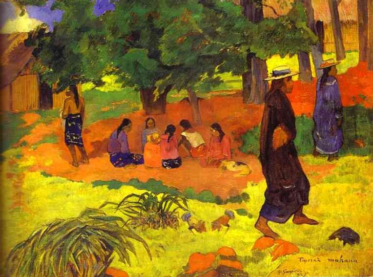 Taperaa Mahana by Paul Gauguin