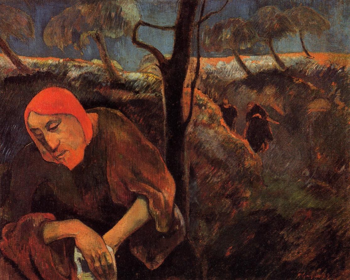 The Agony in the Garden by Paul Gauguin