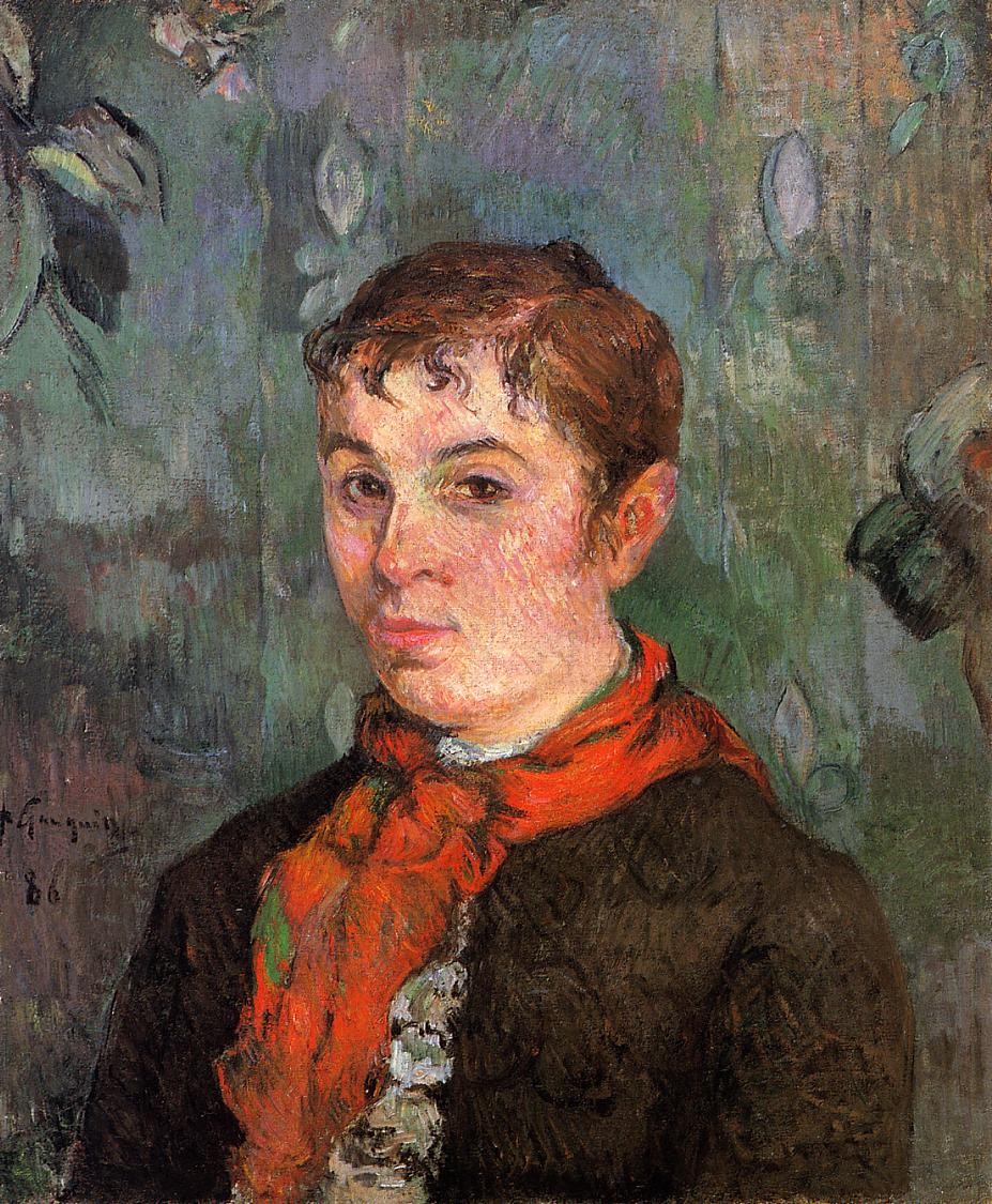 The boss's daughter by Paul Gauguin