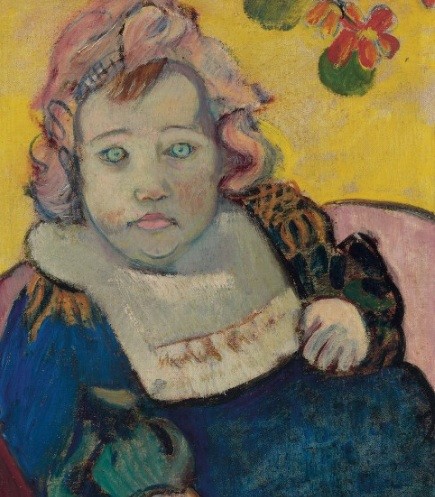 The child by Paul Gauguin