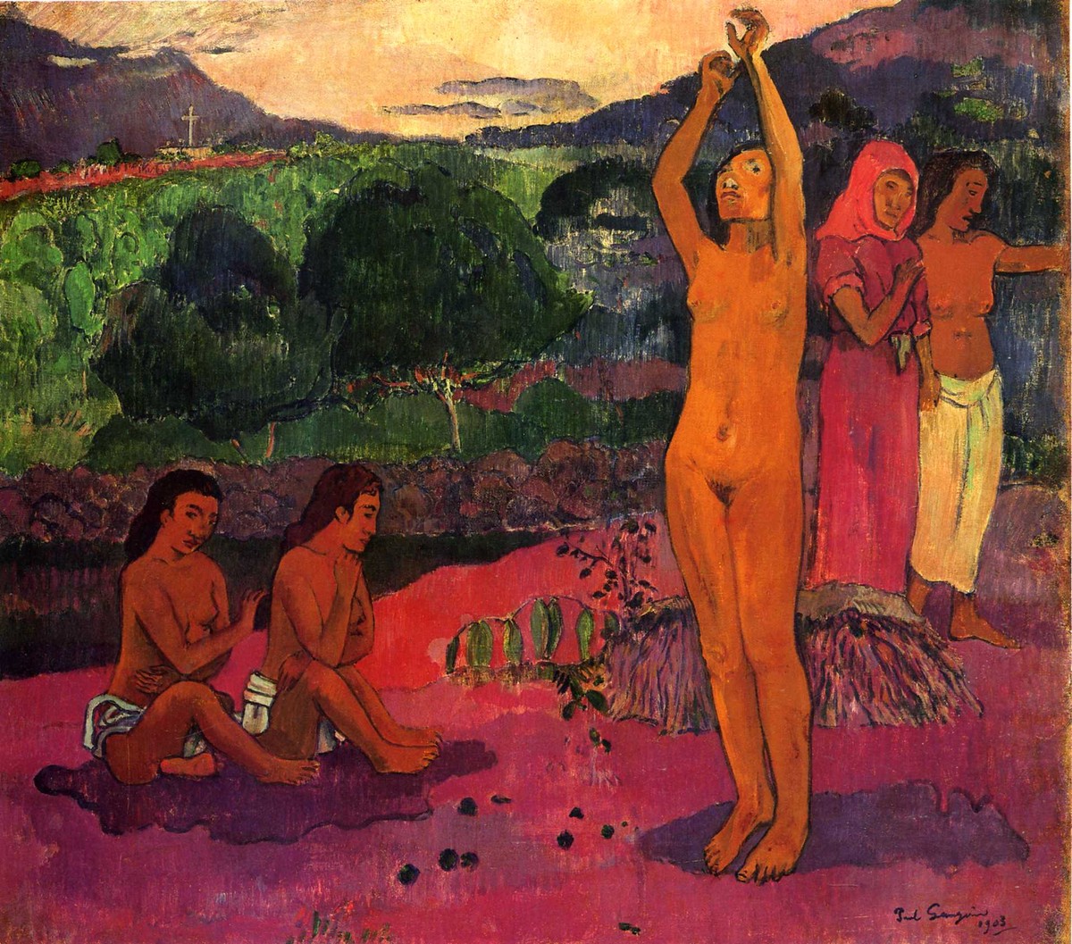 The Invocation by Paul Gauguin