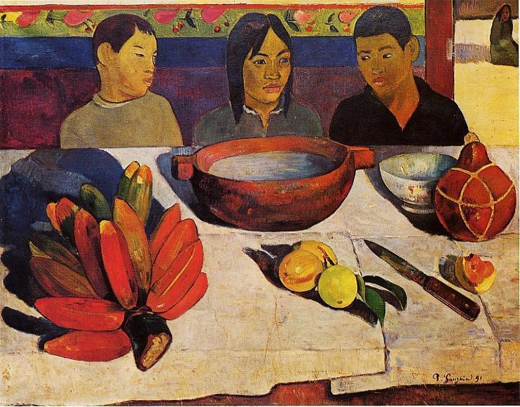 The Meal (The Bananas) by Paul Gauguin