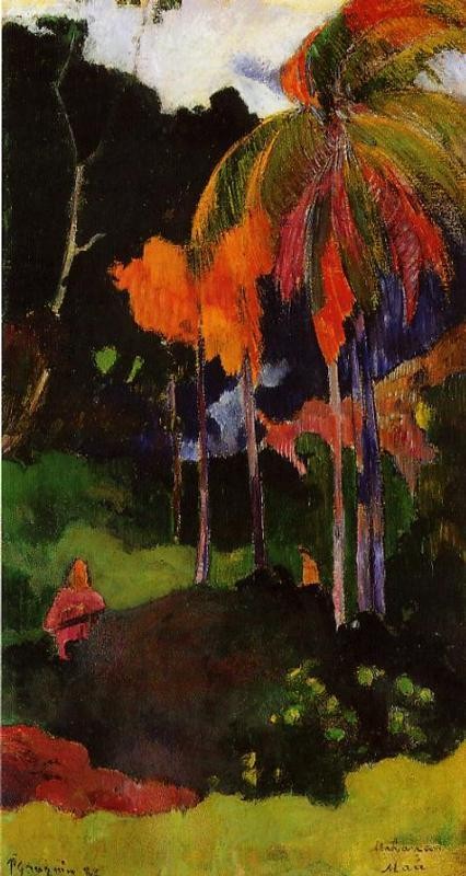 The moment of truth I by Paul Gauguin