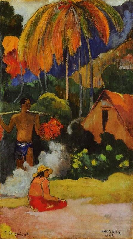 The moment of truth II by Paul Gauguin