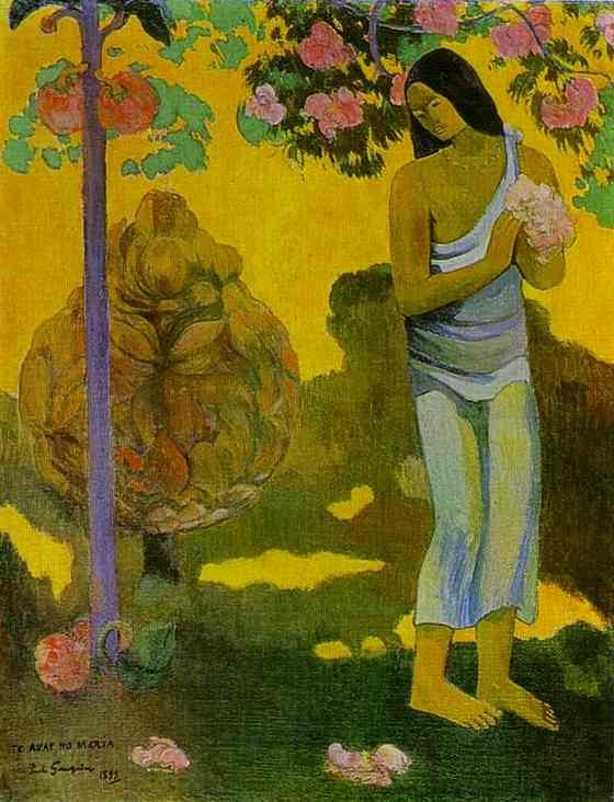 The month of Maria by Paul Gauguin