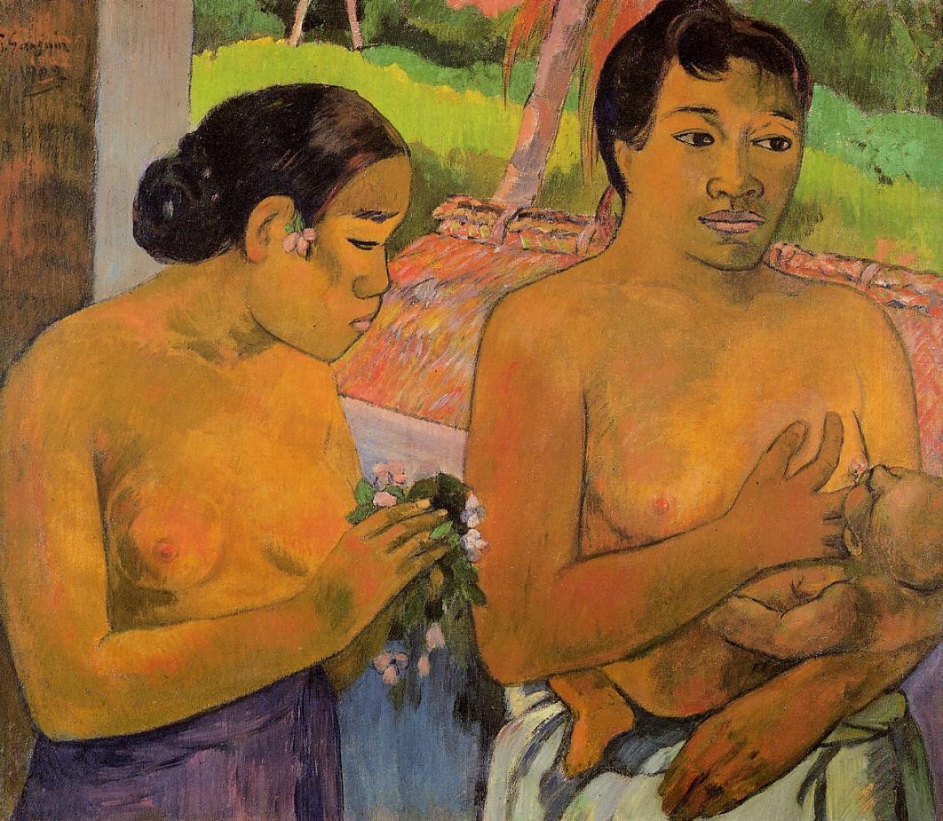 The Offering by Paul Gauguin