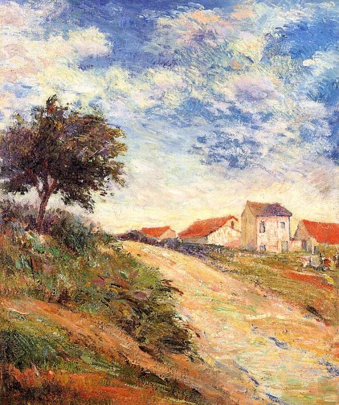 The road up by Paul Gauguin