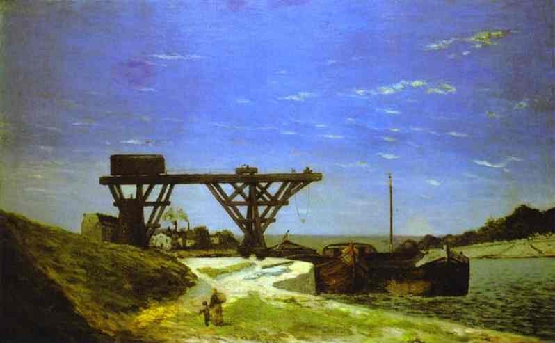 The Seine in Paris by Paul Gauguin