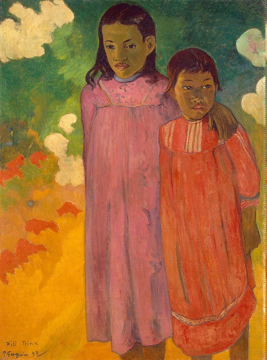 Two sisters by Paul Gauguin