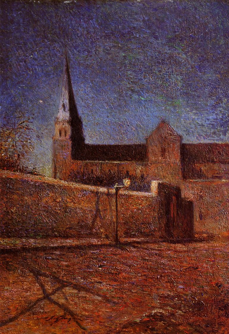 Vaugirard church by Paul Gauguin