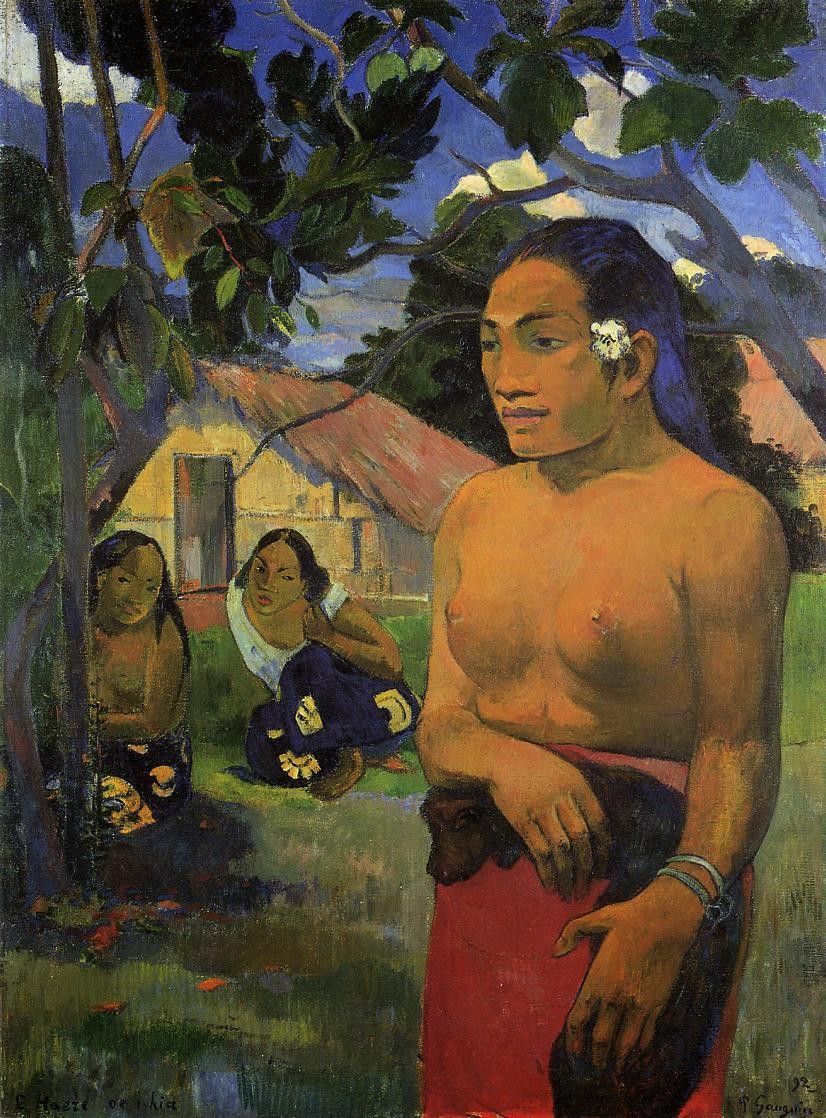 Where are you going? by Paul Gauguin
