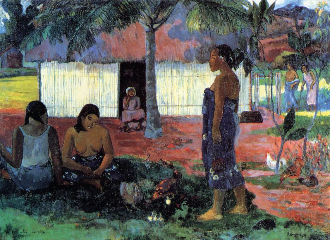 Why Are You Angry? by Paul Gauguin