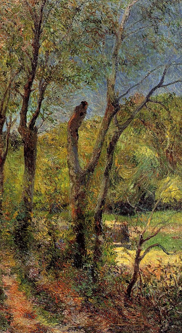 Willows by Paul Gauguin