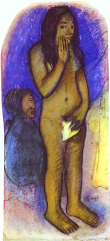 Words of the Devil by Paul Gauguin