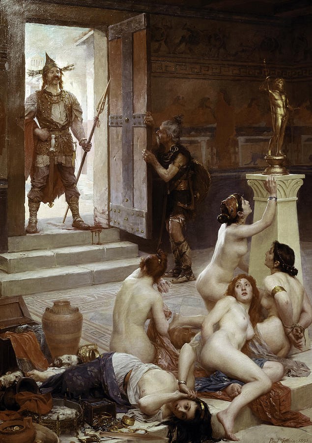 The Brenn and his share of the booty by Paul Jamin