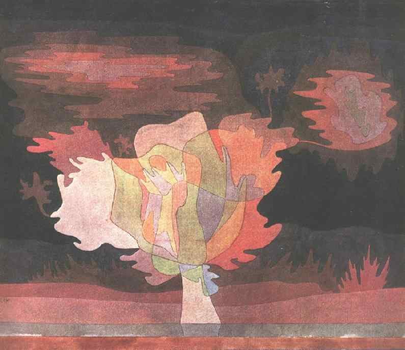 Before the snow by Paul Klee
