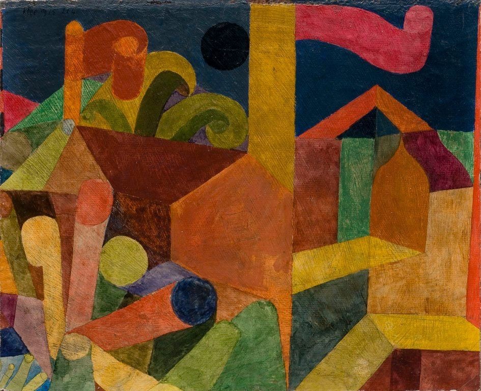 Oriental Garden by Paul Klee