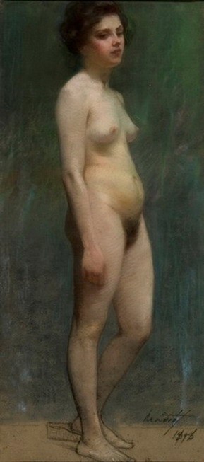 Female nude by Paul Mathiopoulos