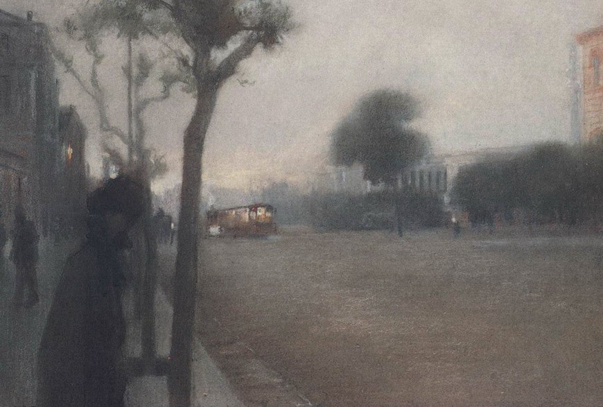 Panepistimiou street by Paul Mathiopoulos