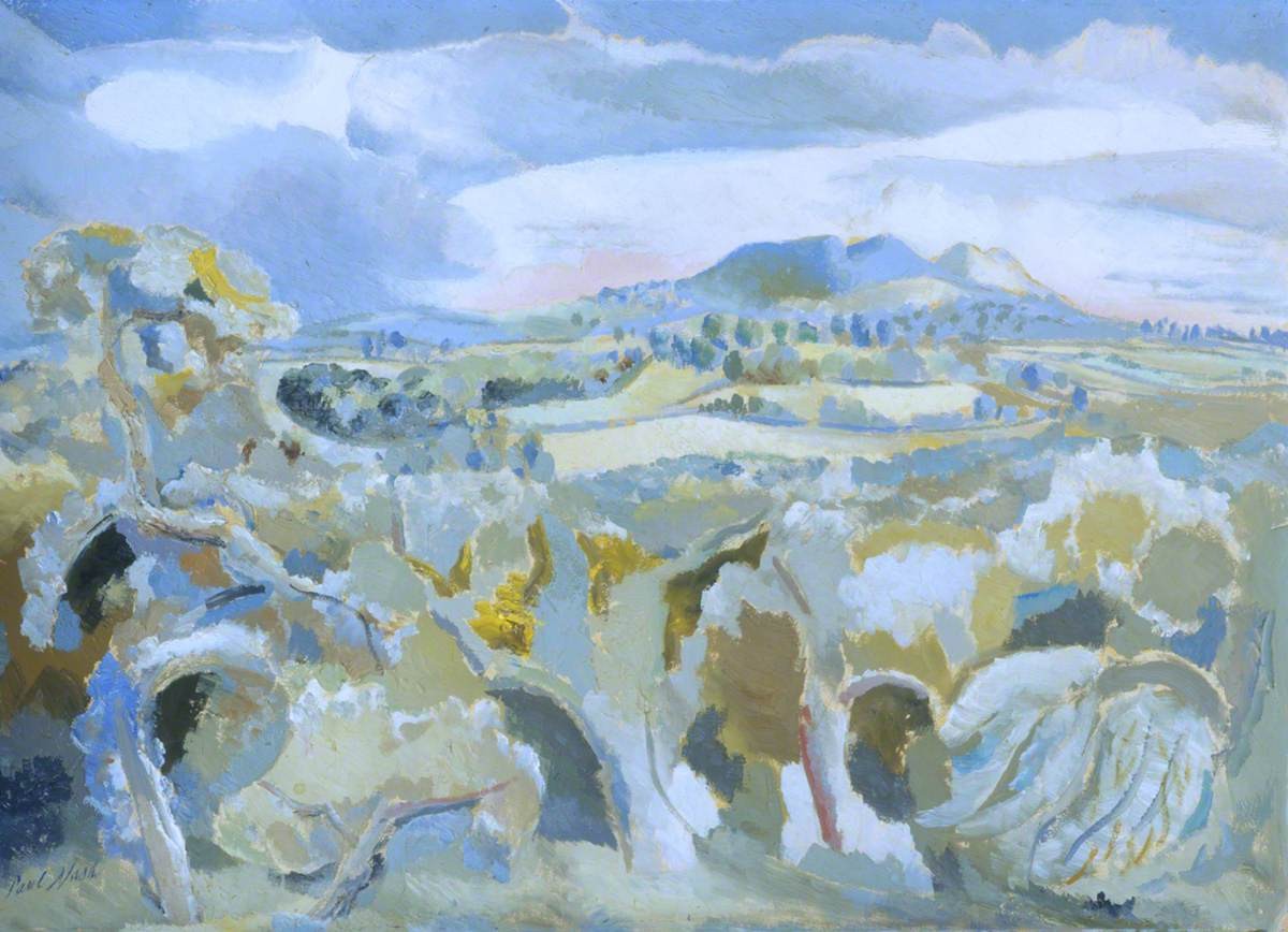 Landscape of the Malvern Distance by Paul Nash