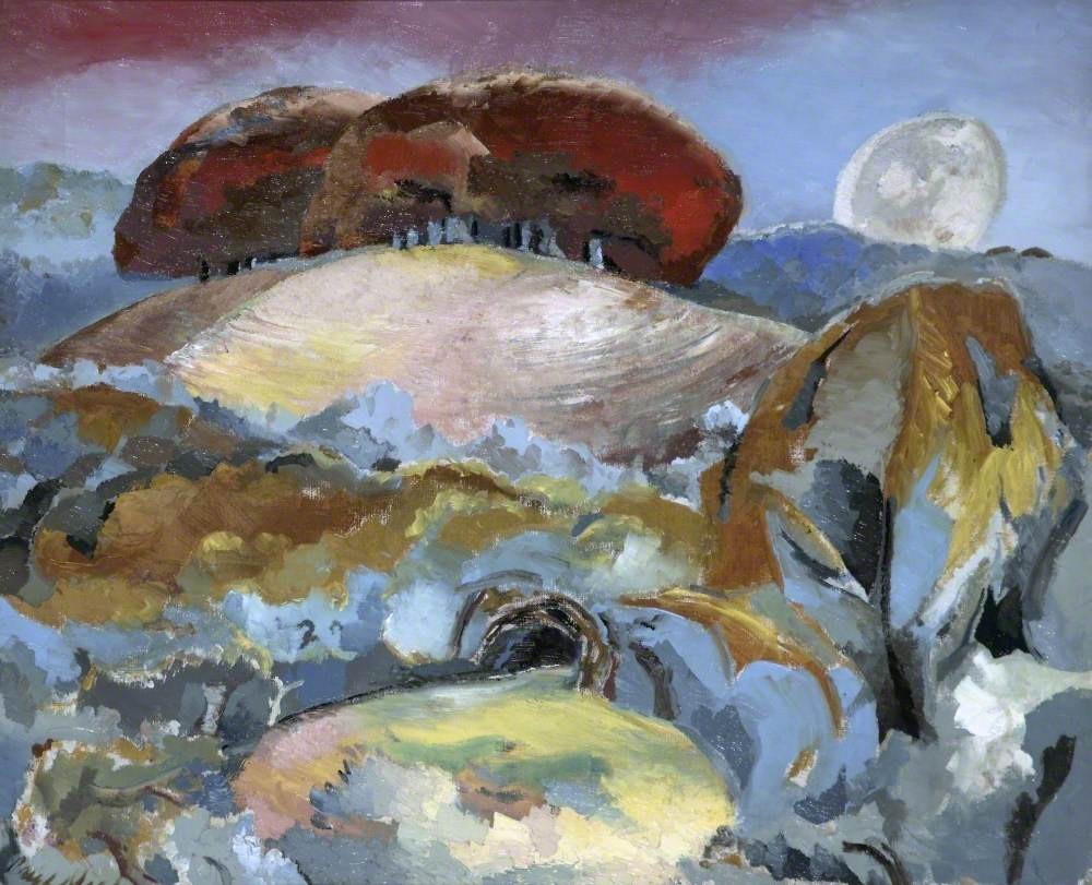Landscape of the Moon's Last Phase by Paul Nash