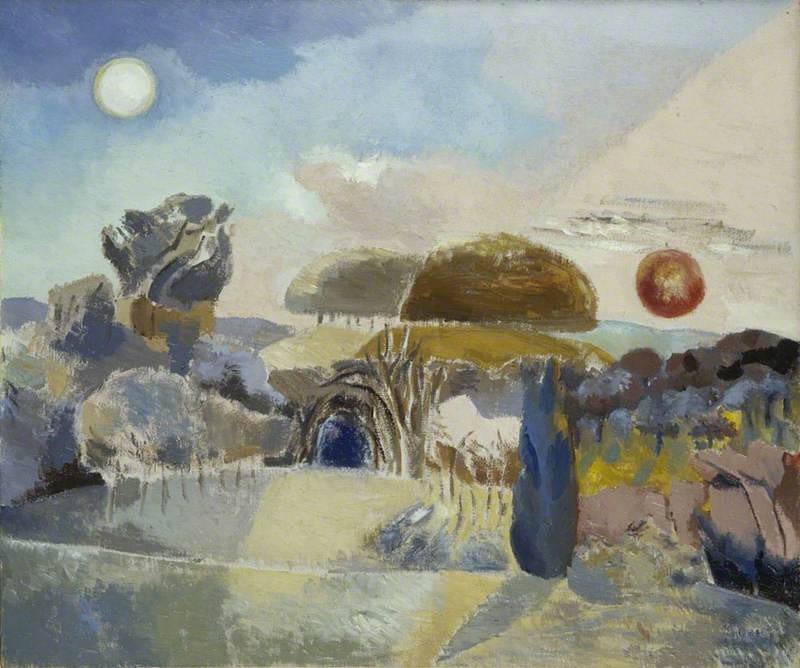 Landscape of the Vernal Equinox (III) by Paul Nash