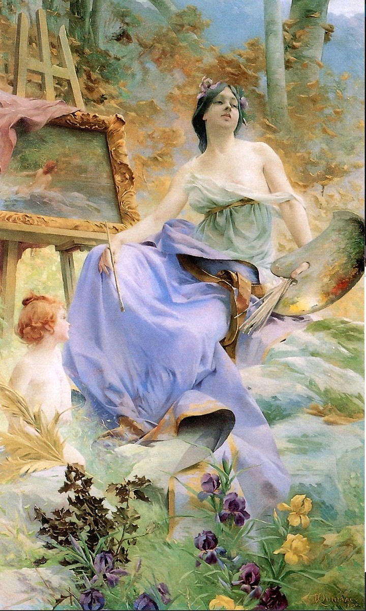 Painting by Paul Quinsac